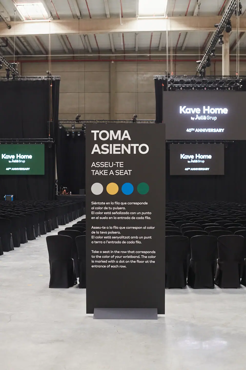 Kave Home's 40th anniversary at its Tordera factory