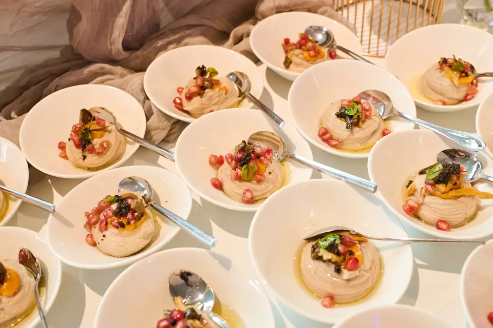 Cena de convención en el Palau de l'Abat