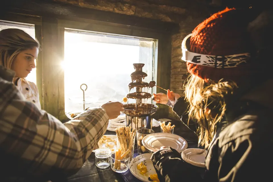 Almuerzo en la montaña