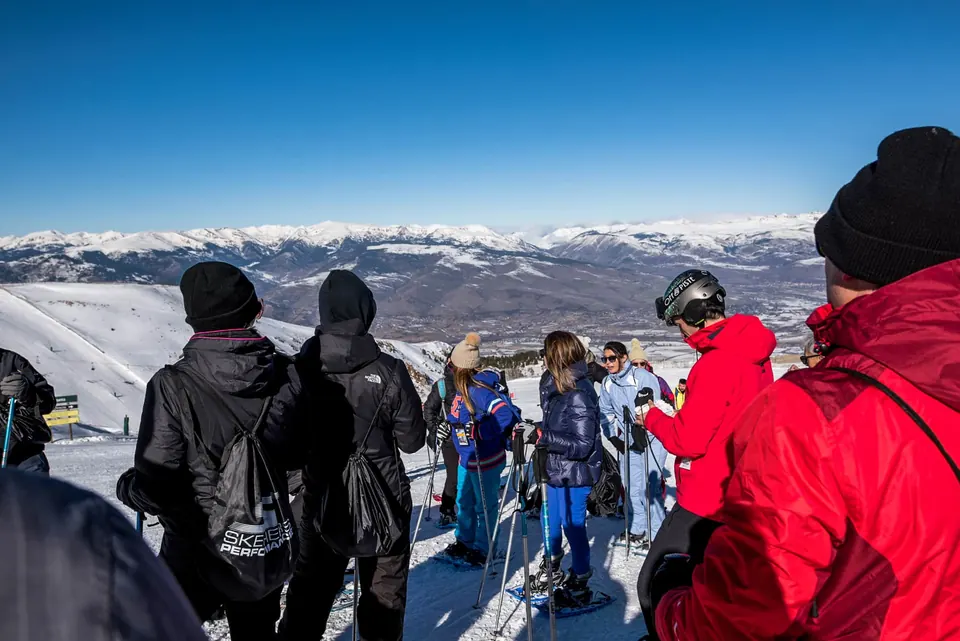 Última etapa y foto en la cima